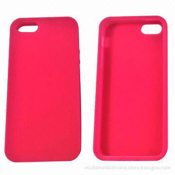 Silicone Case for iPhone 5 with -40 to 230°C Heat-resistant Range